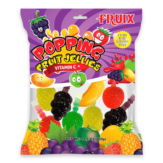 Fruix Popping Fruit Jellies 14.1oz