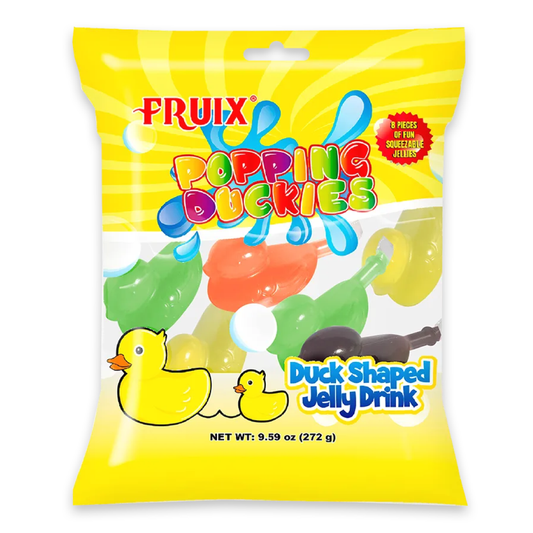 Fruix Popping Duckies Duck Shaped Jelly Drinks 9.59oz