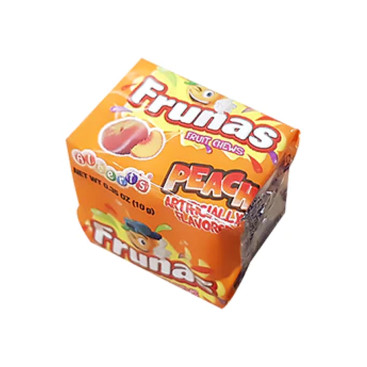Albert's Frunas Peach Fruit Chews .35oz