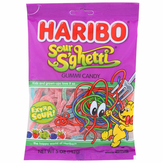 Haribo Sour S'ghetti 5oz