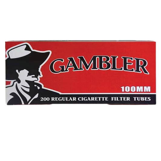 Gambler 100's Regular Cigarette Tubes