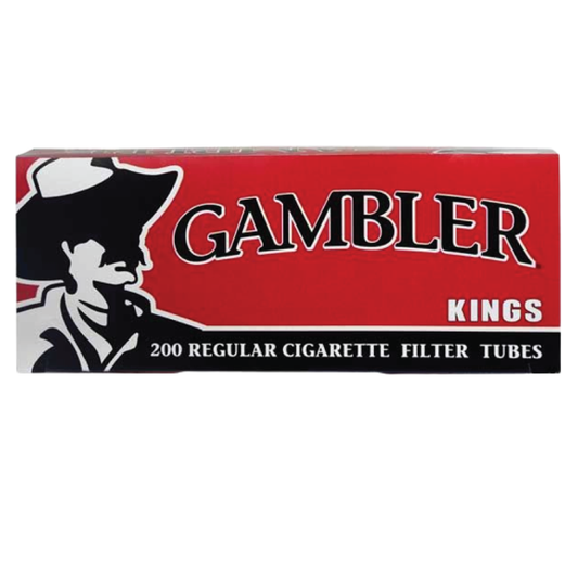Gambler Regular Kings Cigarette Tubes