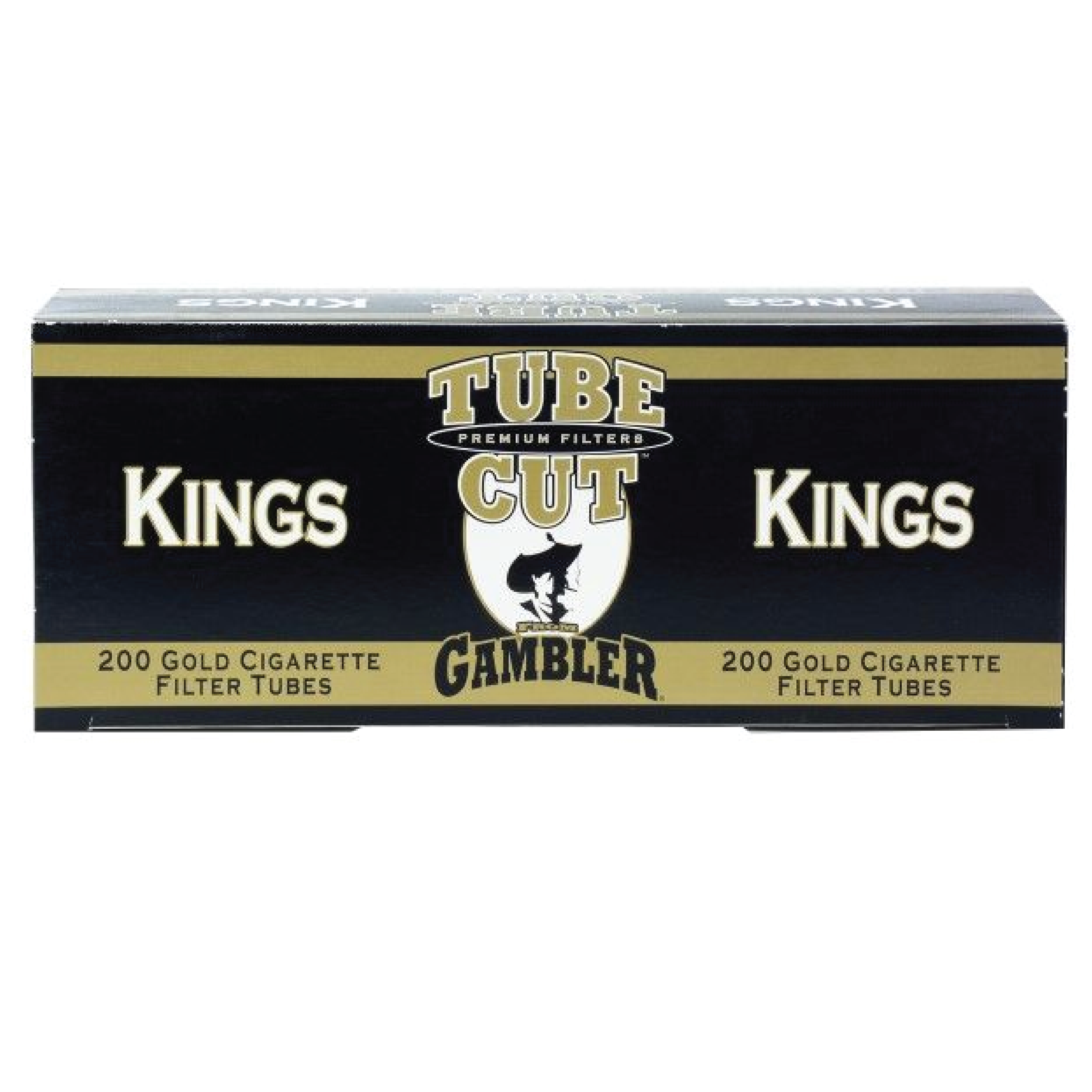 Gambler Light Kings Tube Cut Cigarette Tubes