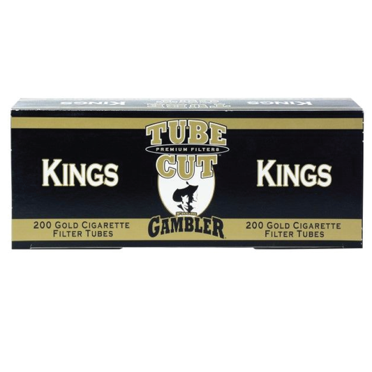 Gambler Light Kings Tube Cut Cigarette Tubes