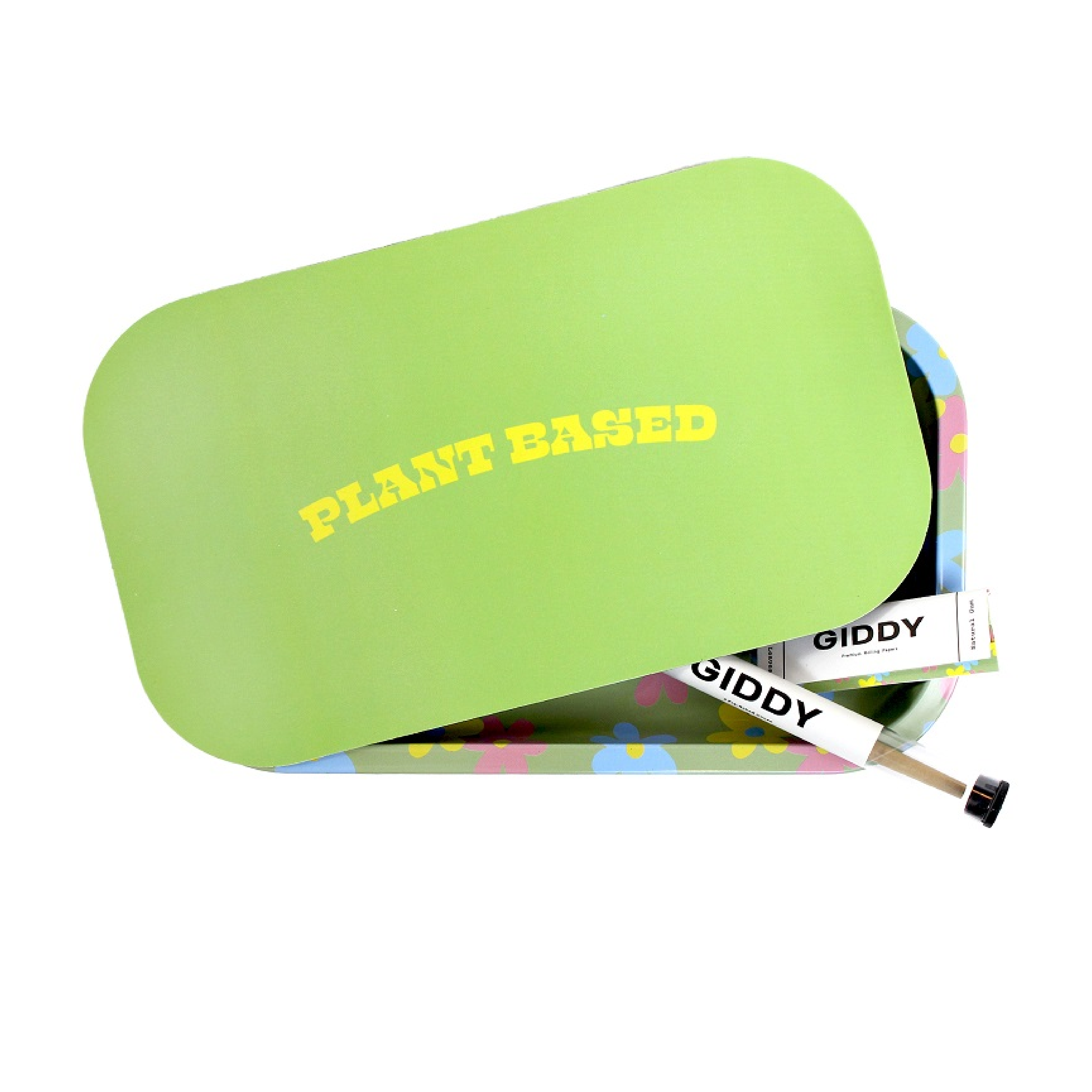 Ugly House Giddy Plant Based Rolling Tray Papers & Cones Bundle