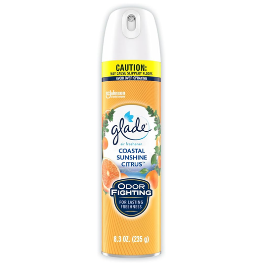 Glade Coastal Sunshine Citrus Air Freshener Spray 8.3oz