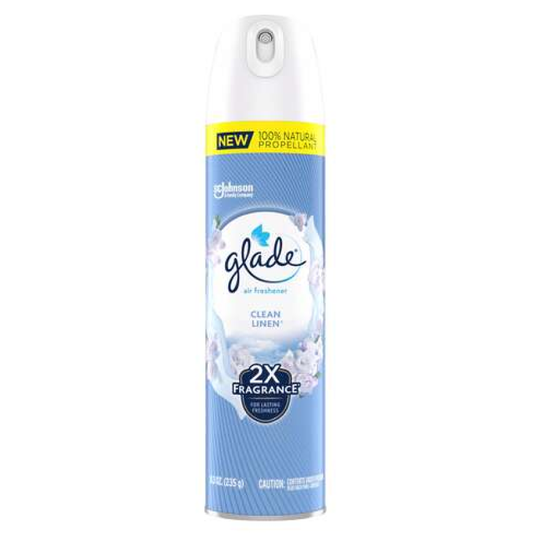 Glade Clean Linen Air Freshener Spray 8.3oz