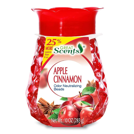 Great Scents Apple & Cinnamon Air Freshener Beads 10oz