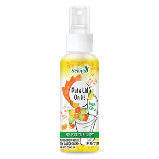 Great Scents Fresh Citrus Air Freshener Toilet Spray 1.85oz