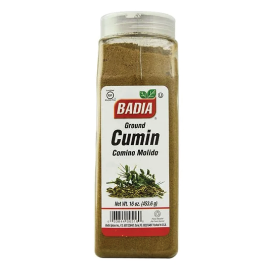 Badia Ground Cumin Pint 16oz