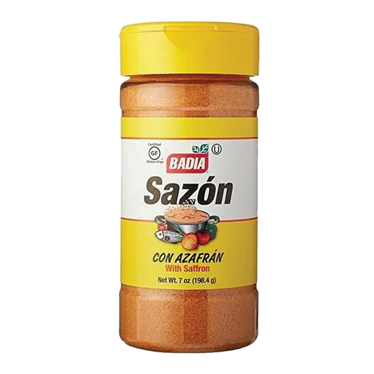 Badia Sazon With Saffron Shaker 7oz