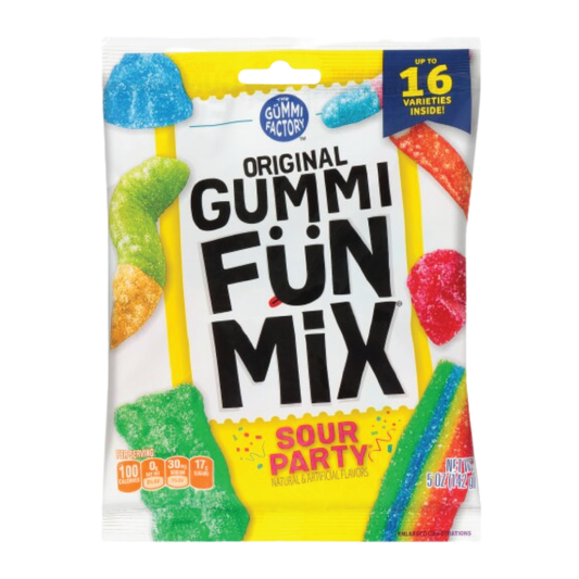 Gummi Factory Sour Original Gummi Fun Mix 5oz