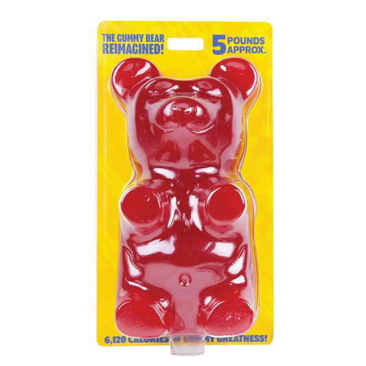 Giant Cherry Flavored Gummy Bear 5lbs