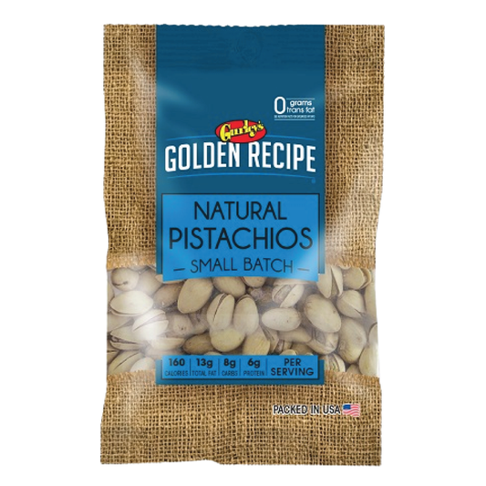 Gurley's Small Batch Golden Recipe Natural Pistachios 2.25oz