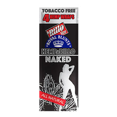 Royal Blunts Hemparillo Naked All Natural Wraps 4pk