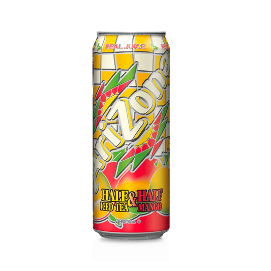 AriZona Half and Half Iced Tea Mango Can 22oz