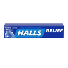 Halls Mentho-Lyptus Cough Drops 9 Count