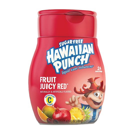 Hawaiian Punch Fruit Juicy Red Liquid Water Enhancer | 24 Servings