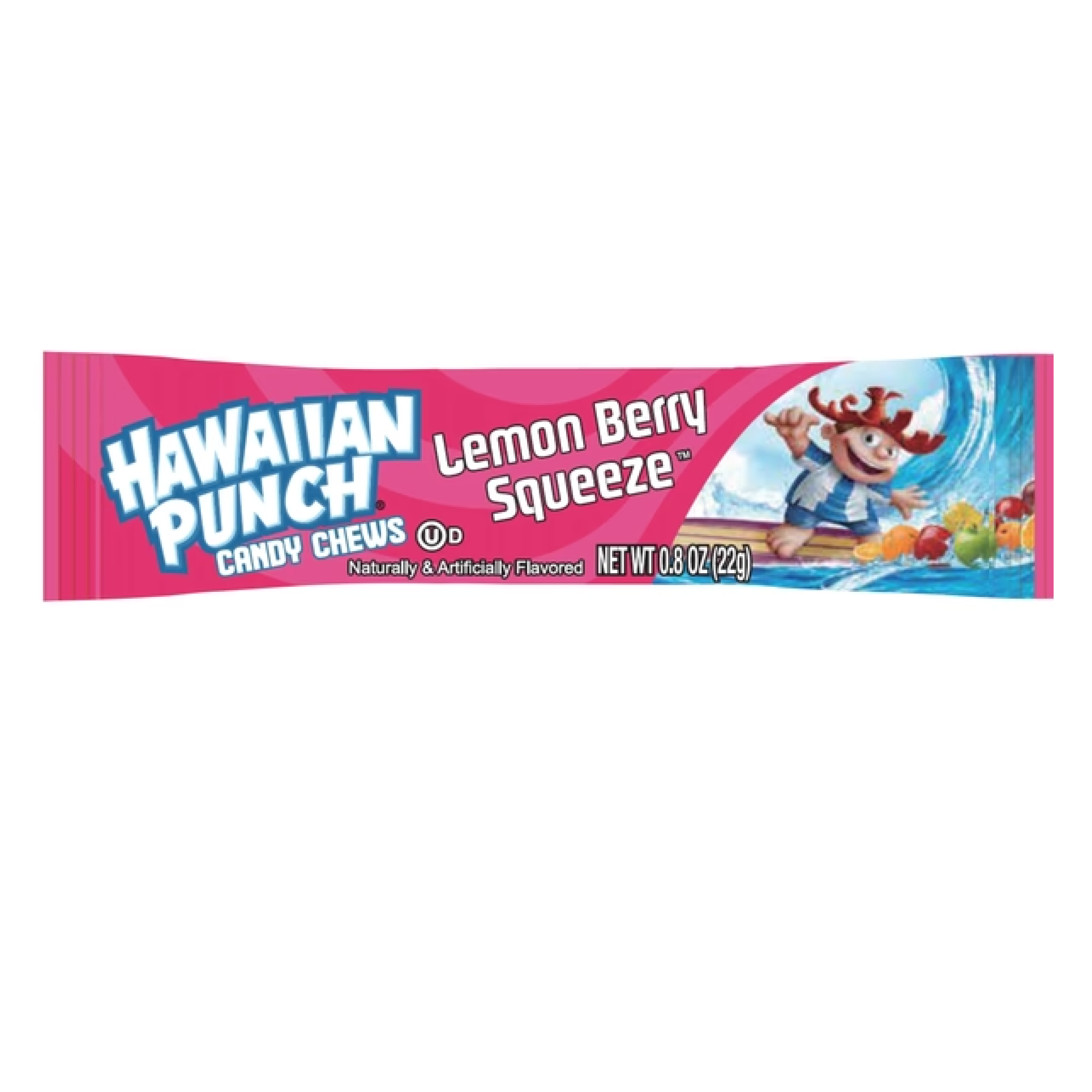 Hawaiian Punch Lemon Berry Squeeze Chews Bar .8oz