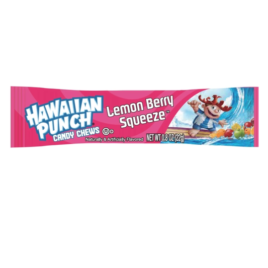 Hawaiian Punch Lemon Berry Squeeze Chews Bar .8oz