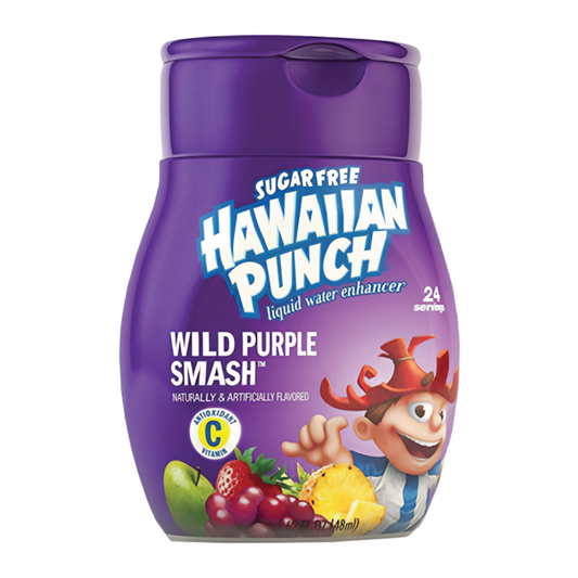 Hawaiian Punch Wild Purple Smash Liquid Water Enhancer | 24 Servings