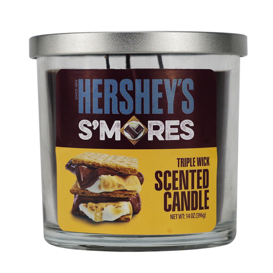 Hershey's S'Mores Triple Wick Scented Candle 14oz
