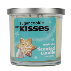 Hershey's Kisses Sugar Cookie Triple Wick Scented Candle 14oz