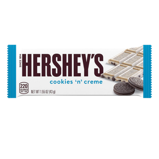 Hershey's Cookies 'N' Creme White Chocolate Bar 1.55oz