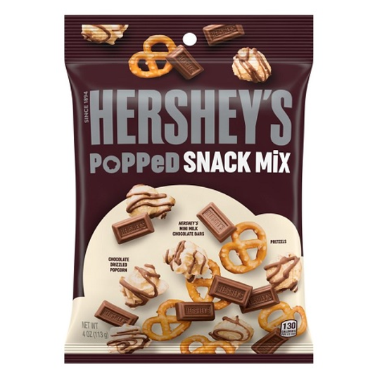 Hershey's Popped Snack Mix 4oz