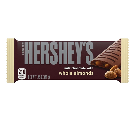 Hershey's Whole Almonds Milk Chocolate Bar 1.45oz