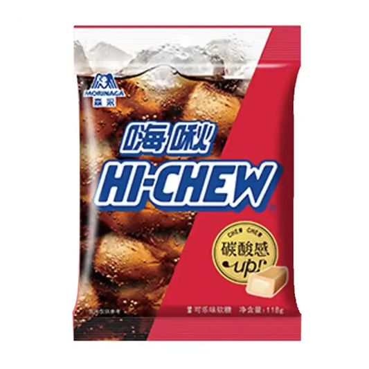 Hi-Chew Cola Peg Bag 4.16oz (China)