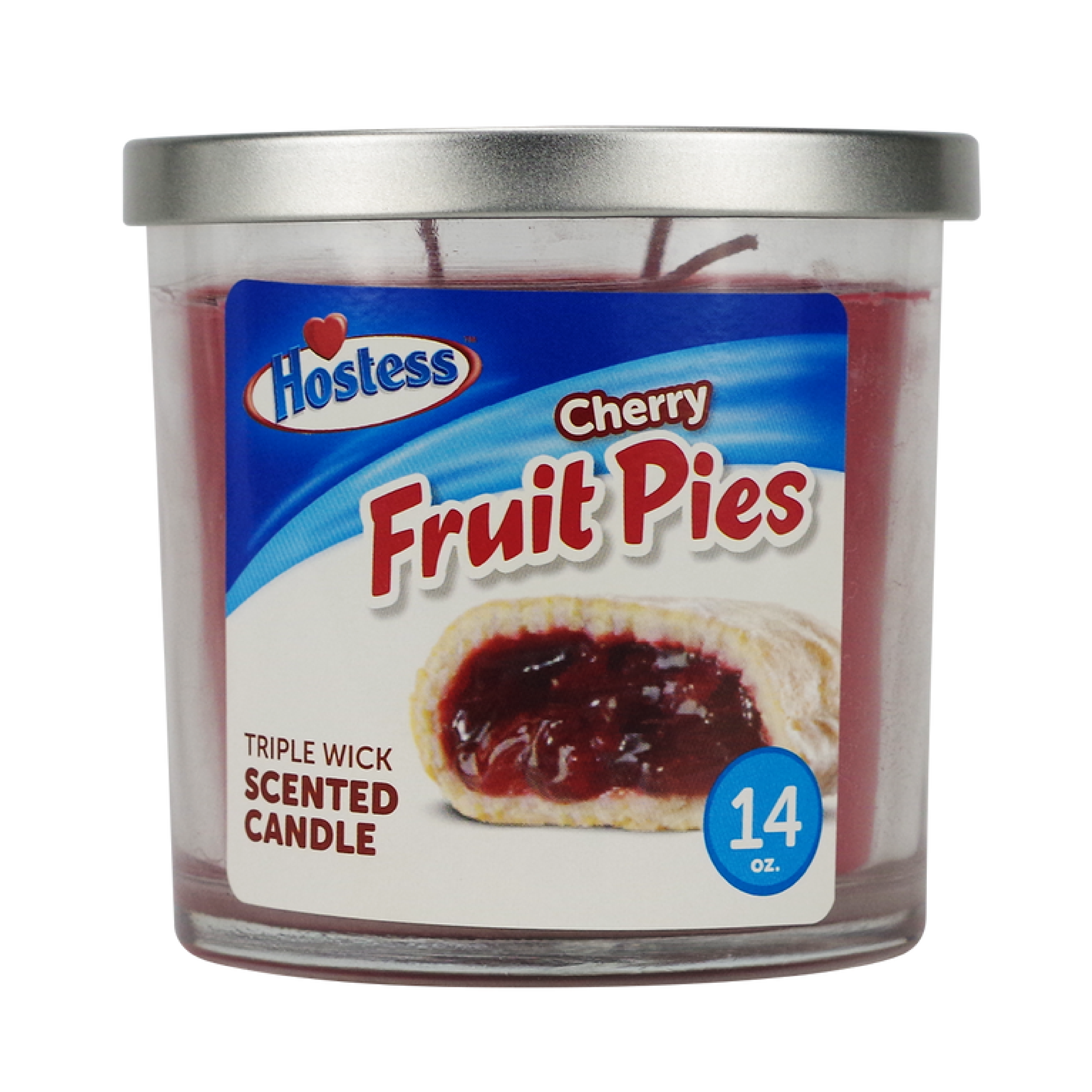 Hostess Cherry Fruit Pies Triple Wick Scented Candle 14oz