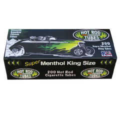 Hot Rod Super Menthol King Size Cigarette Tubes