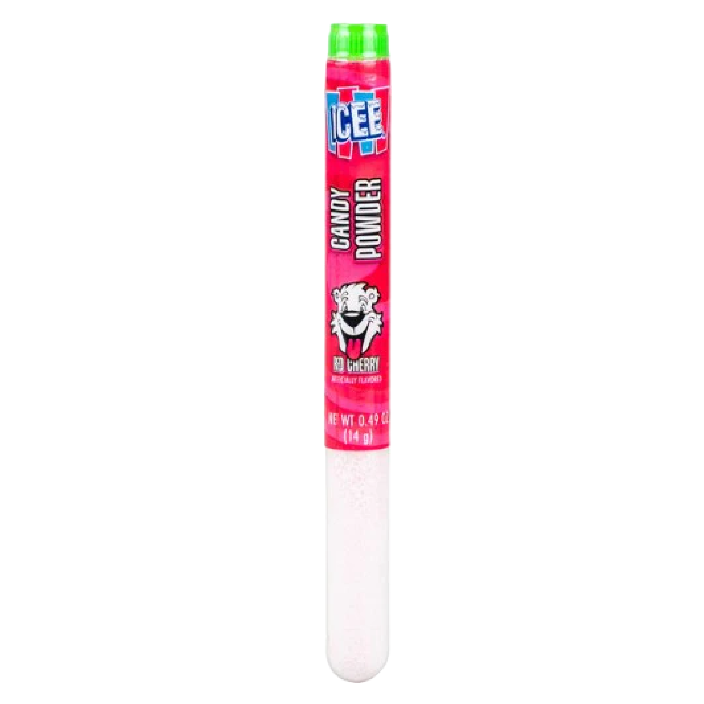 Icee Assorted Flavor Candy Powder Tubes .49oz