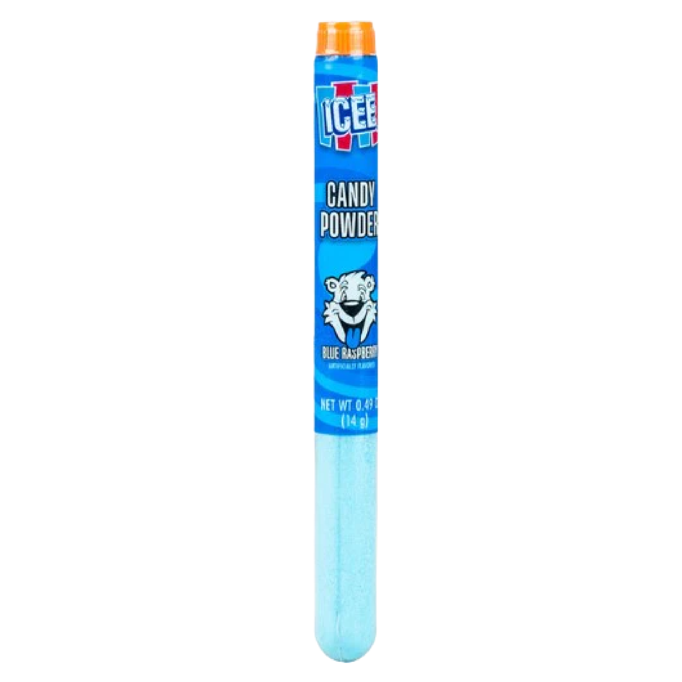 Icee Assorted Flavor Candy Powder Tubes .49oz