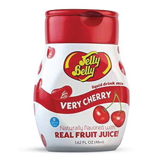 Jelly Belly Very Cherry Liquid Water Enhancer Bottles