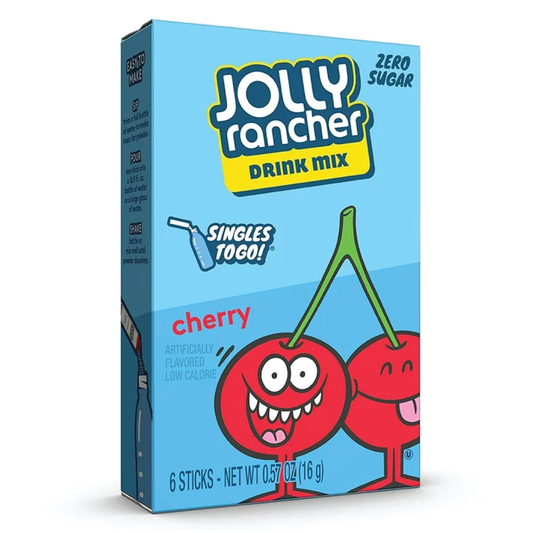 Jolly Rancher Cherry Singles To Go Drink Mix | 6 Sticks