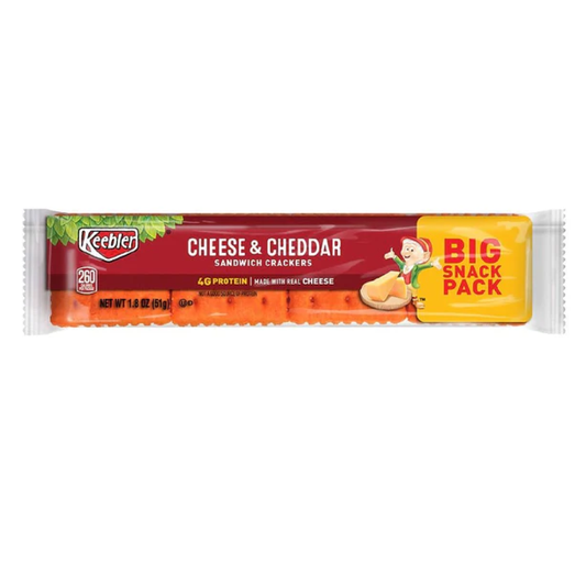 Keebler Cheese & Cheddar Sandwich Crackers 1.8oz
