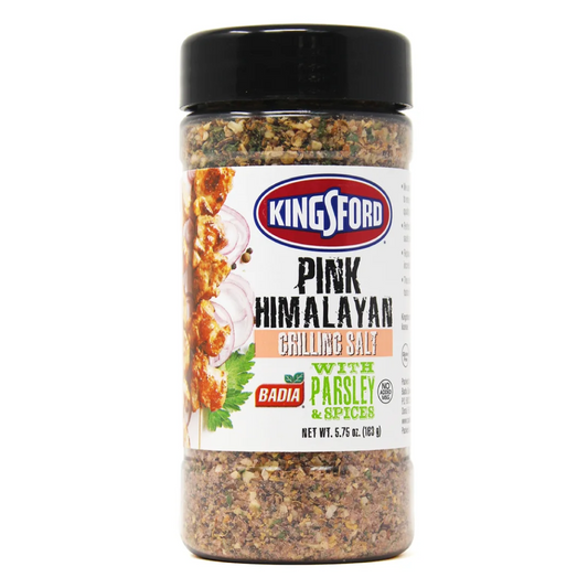 Kingsford & Badia Pink Himalayan Grilling Salt W/Parsley & Spices 5.75oz