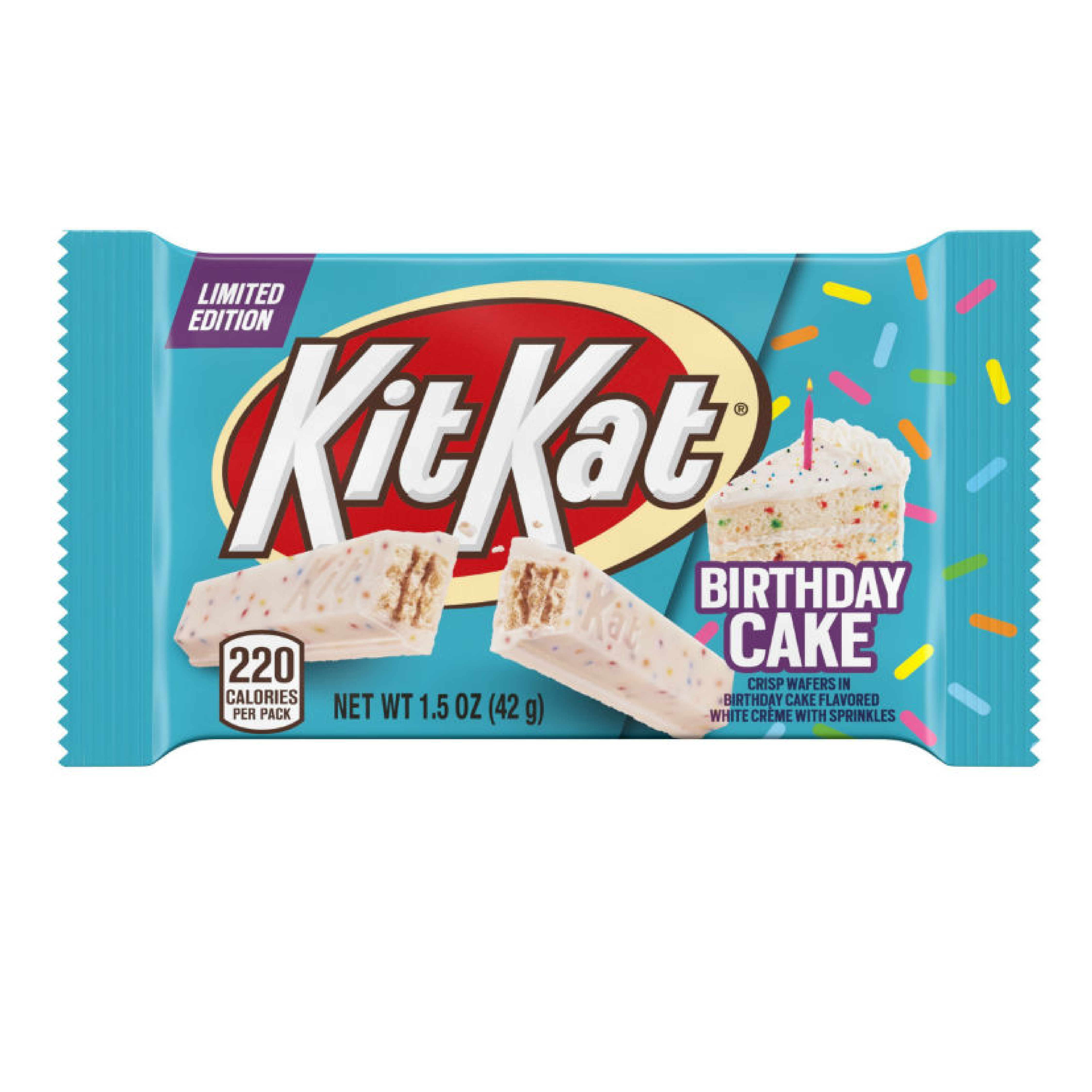Kit Kat Birthday Cake Crisp Wafers 1.5oz