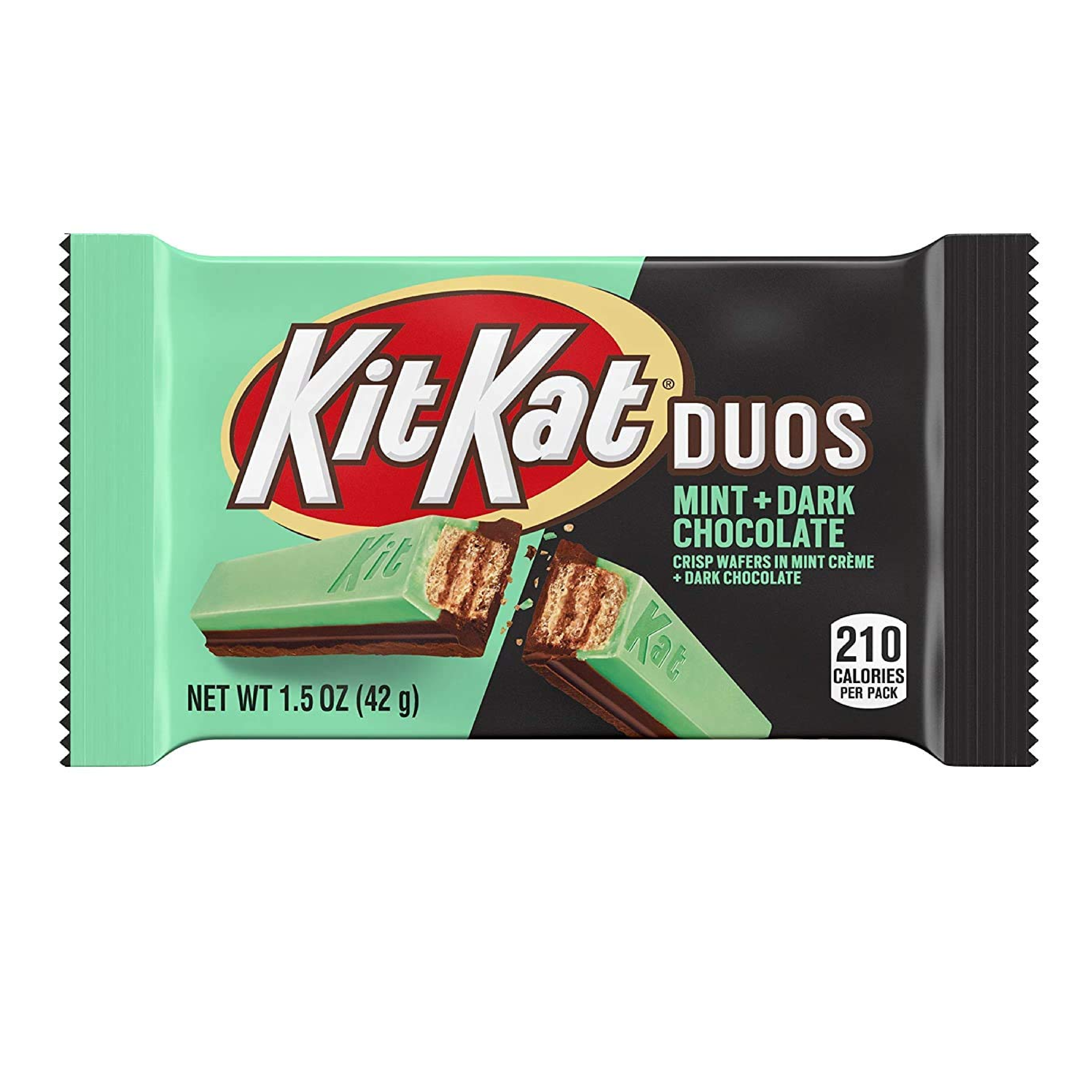 Kit Kat Duos Mint + Dark Chocolate Crisp Wafers 1.5oz
