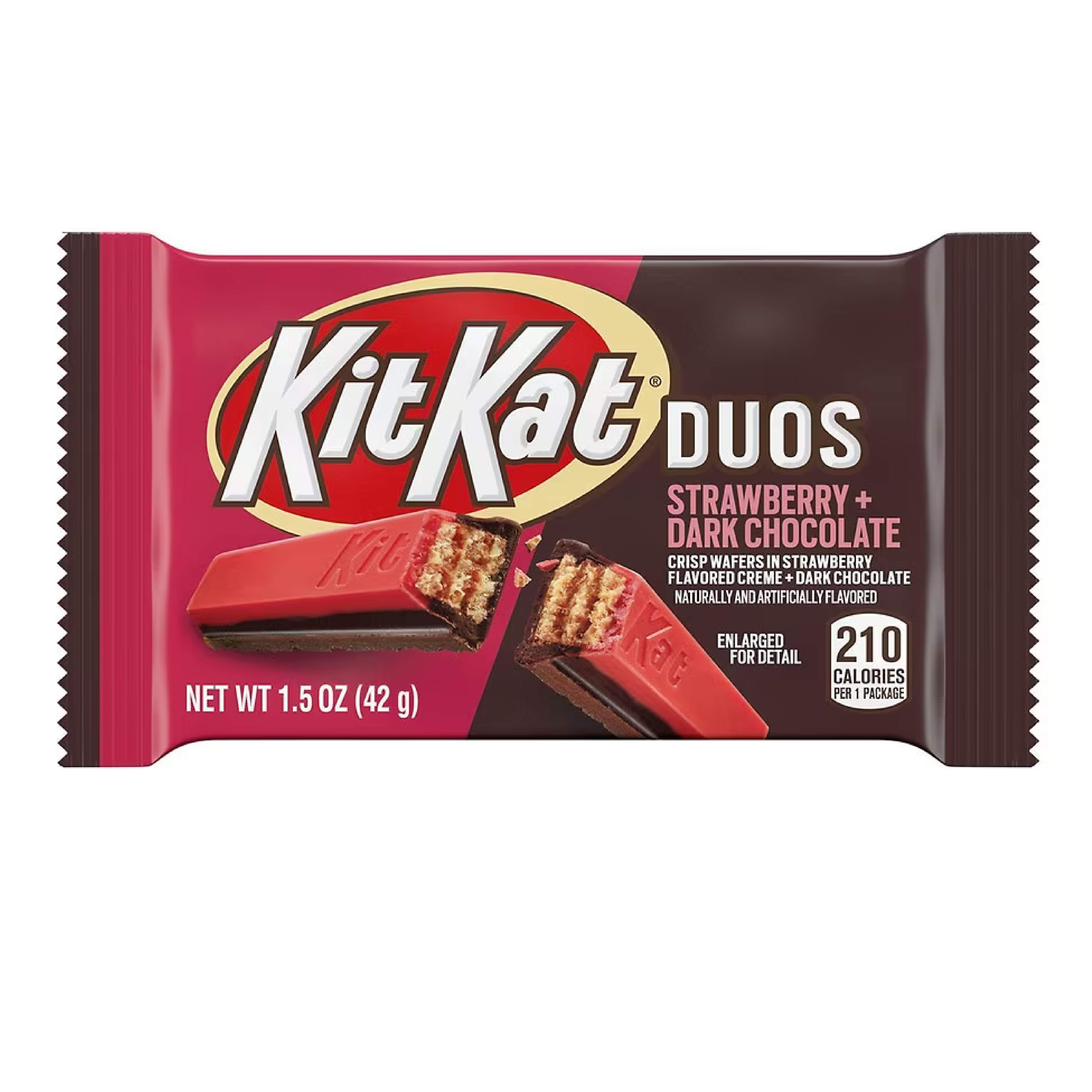 Kit Kat Duos Strawberry + Dark Chocolate Crisp Wafers 1.5oz