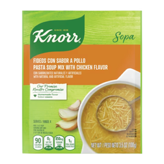 Knorr Sopa Fideos Con Sabor A Pollo Chicken Noodle Soup Mix 3.5oz