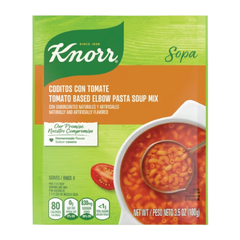 Knorr Sopa Coditos Con Tomate Tomato Based Elbow Soup Mix 3.5oz