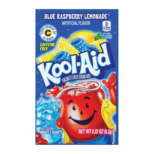 Kool-Aid Blue Raspberry Lemonade Soft Drink Mix .22oz