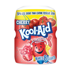 Kool-Aid Cherry Flavored Drink Mix Canister 19oz