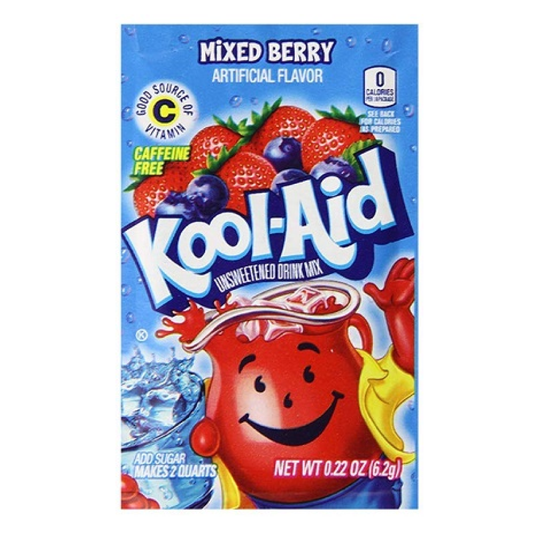 Kool-Aid Mixed Berry Soft Drink Mix .22oz