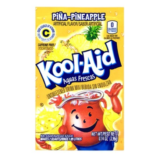 Kool-Aid Pina-Pineapple Soft Drink Mix .14oz