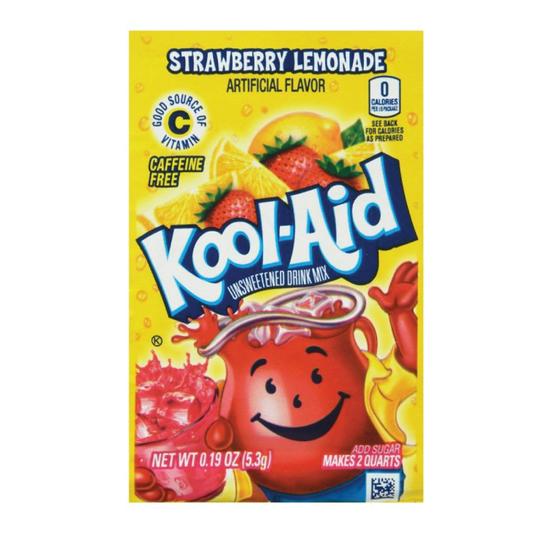 Kool-Aid Strawberry Lemonade Soft Drink Mix .17oz