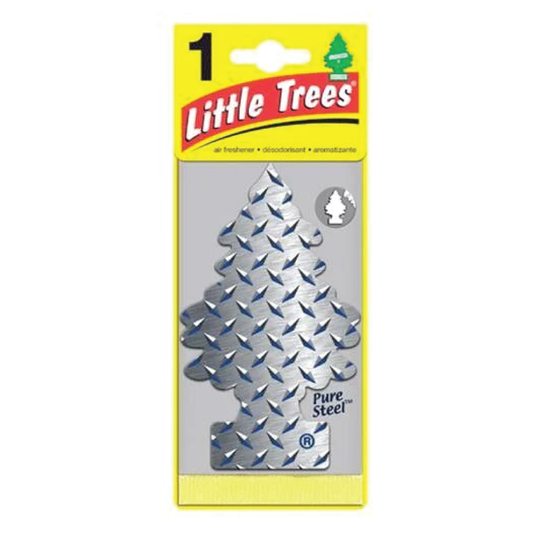 Little Trees Pure Steel Car Freshener